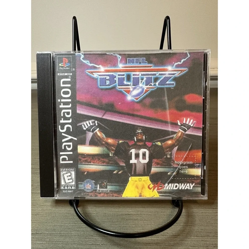 PS1 Football Game Lot - NFL Blitz, Madden 97, Gameday 2000, Gameday 98 CIB